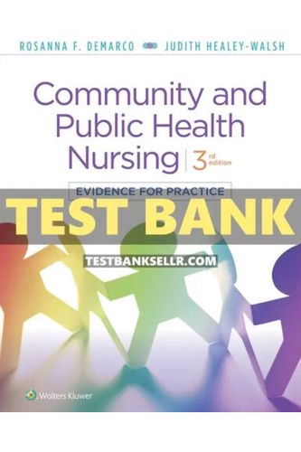 Test Bank for Community and Public Health Nursing Evidence for Practice 3rd Edition